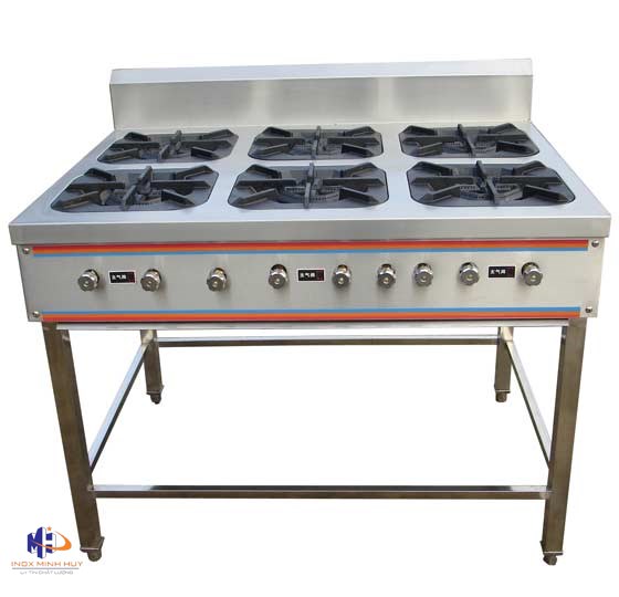 Bếp Âu 6 Họng Nhập Khẩu